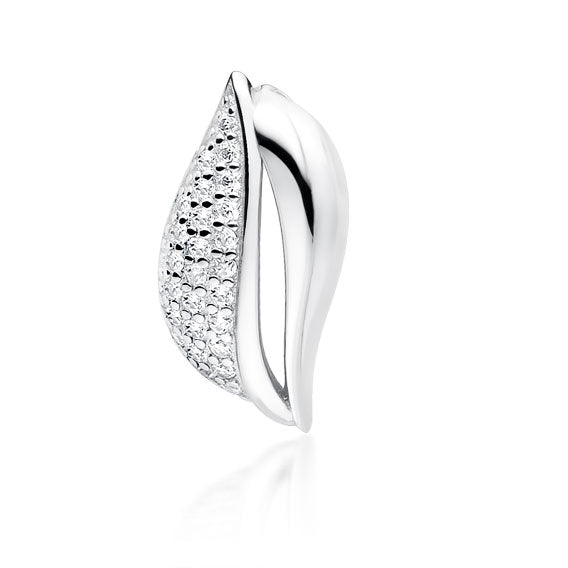 vedhæng med hvide zirkoner Hovedbillede