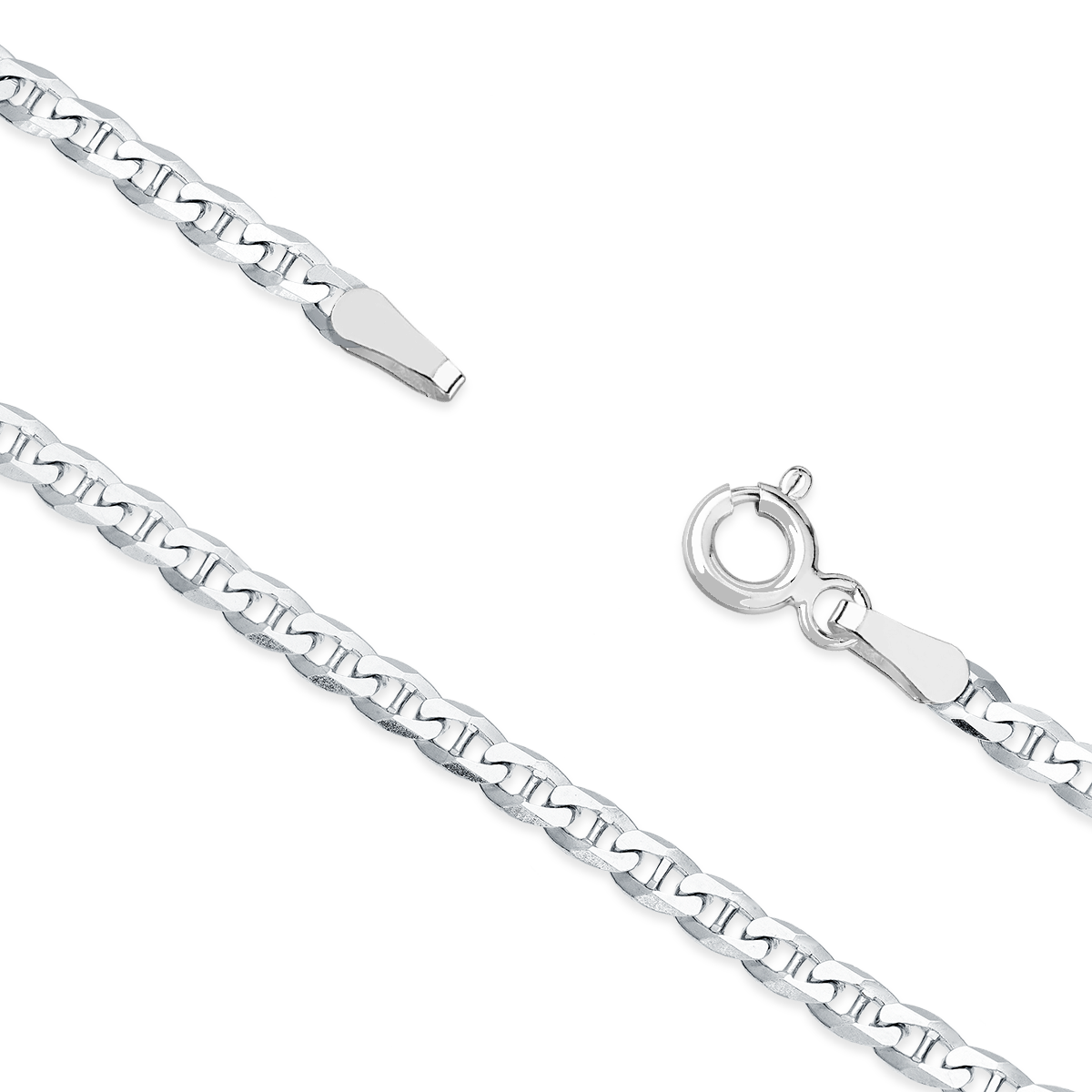 sølv Traversino halskæde