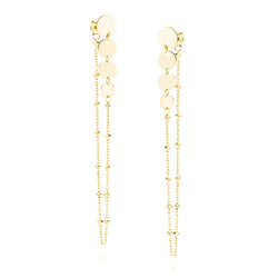 Forgyldte kædeøreringe