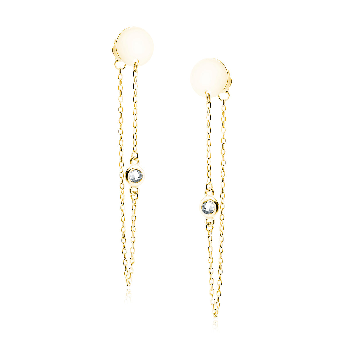 Forgyldte kædeøreringe Hovedbillede