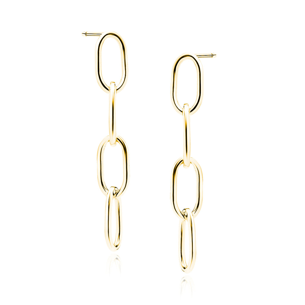 Eksklusive kædeøreringe i sølv 925 (flere varianter)