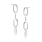 Eksklusive kædeøreringe i sølv 925 (flere varianter)