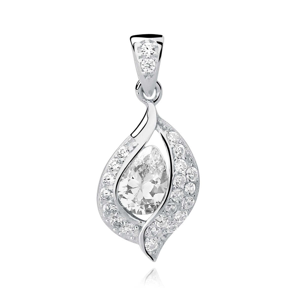 Sølv vedhæng dråbe Hovedbillede