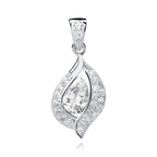 Sølv vedhæng dråbe