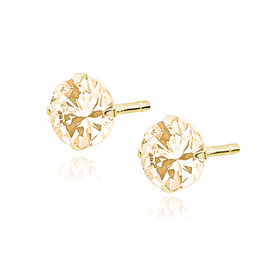 forgyldte ørestikker 5mm