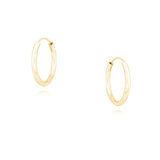 forgyldte hoops
