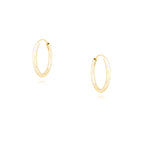 Creoler i 14K forgyldt sølv (flere størrelser)