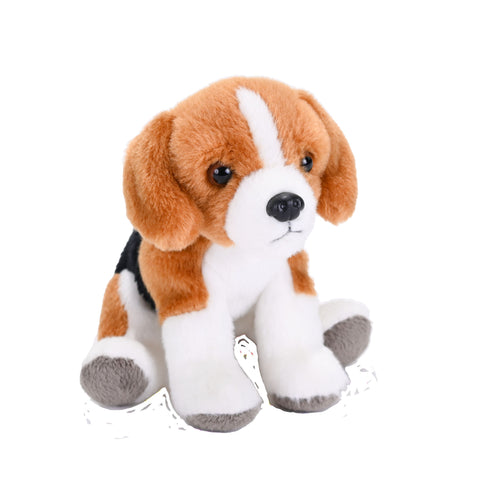 Wild Republic Mini Beagle Bamse - Pocketkins Eco 13 cm