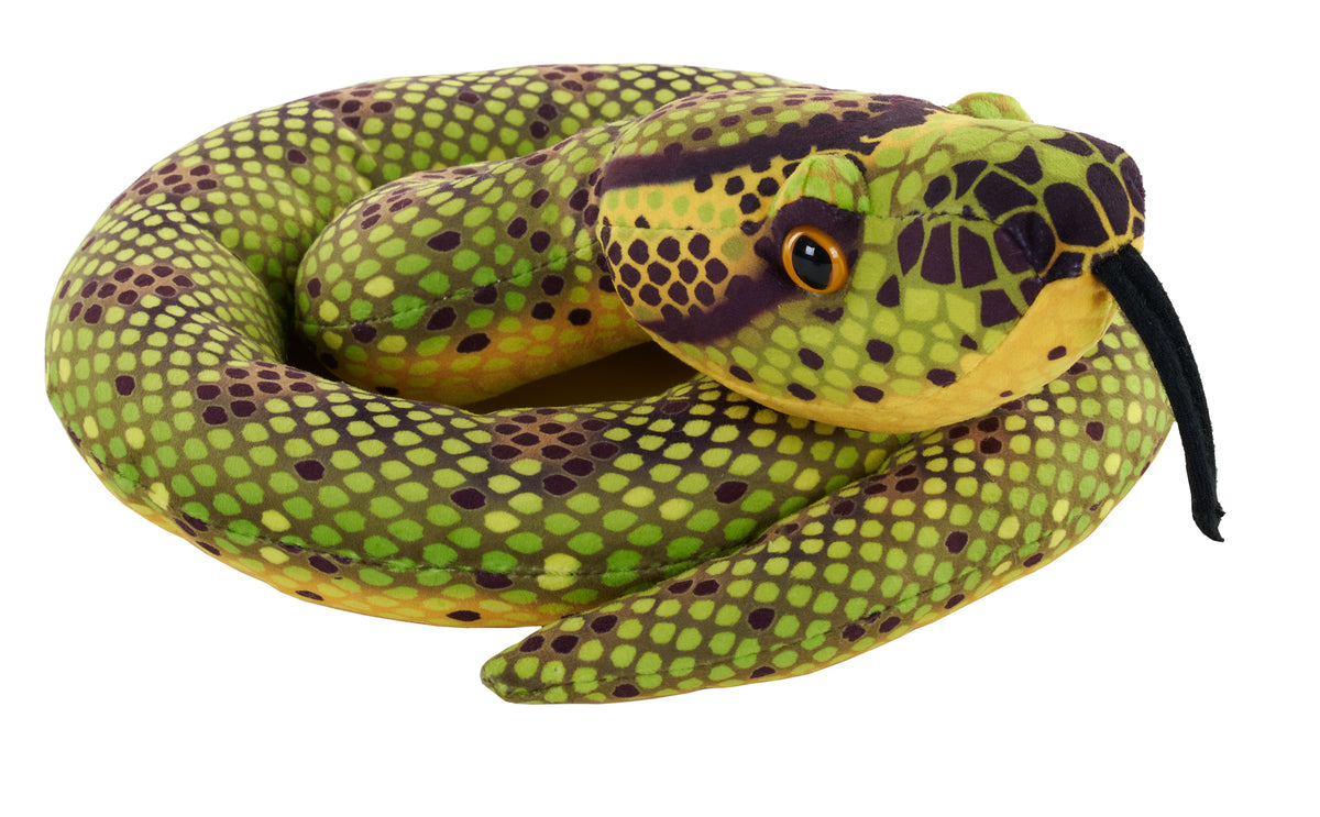 Wild Republic Grøn Anakonda Bamse – Snake Green Anaconda 68 cm (28178)