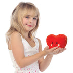 Aurora hjerte bamse
