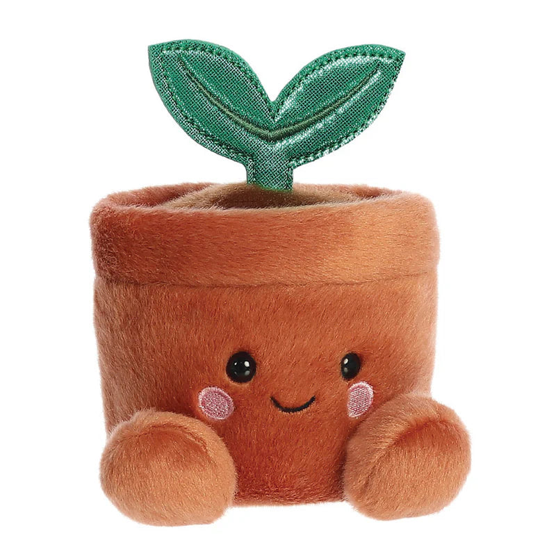 Aurora Palm Pals Urtepotte Med Plante Bamse – Terra Potted Plant 13 cm (33793) Sekundært billede