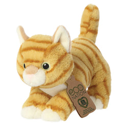 Aurora World Eco Nation Orange Tabby Kat Bamse 21 cm (35048)