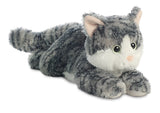 Aurora World Stribet Kat Bamse - Flopsies Lily Cat 30 cm (31538)