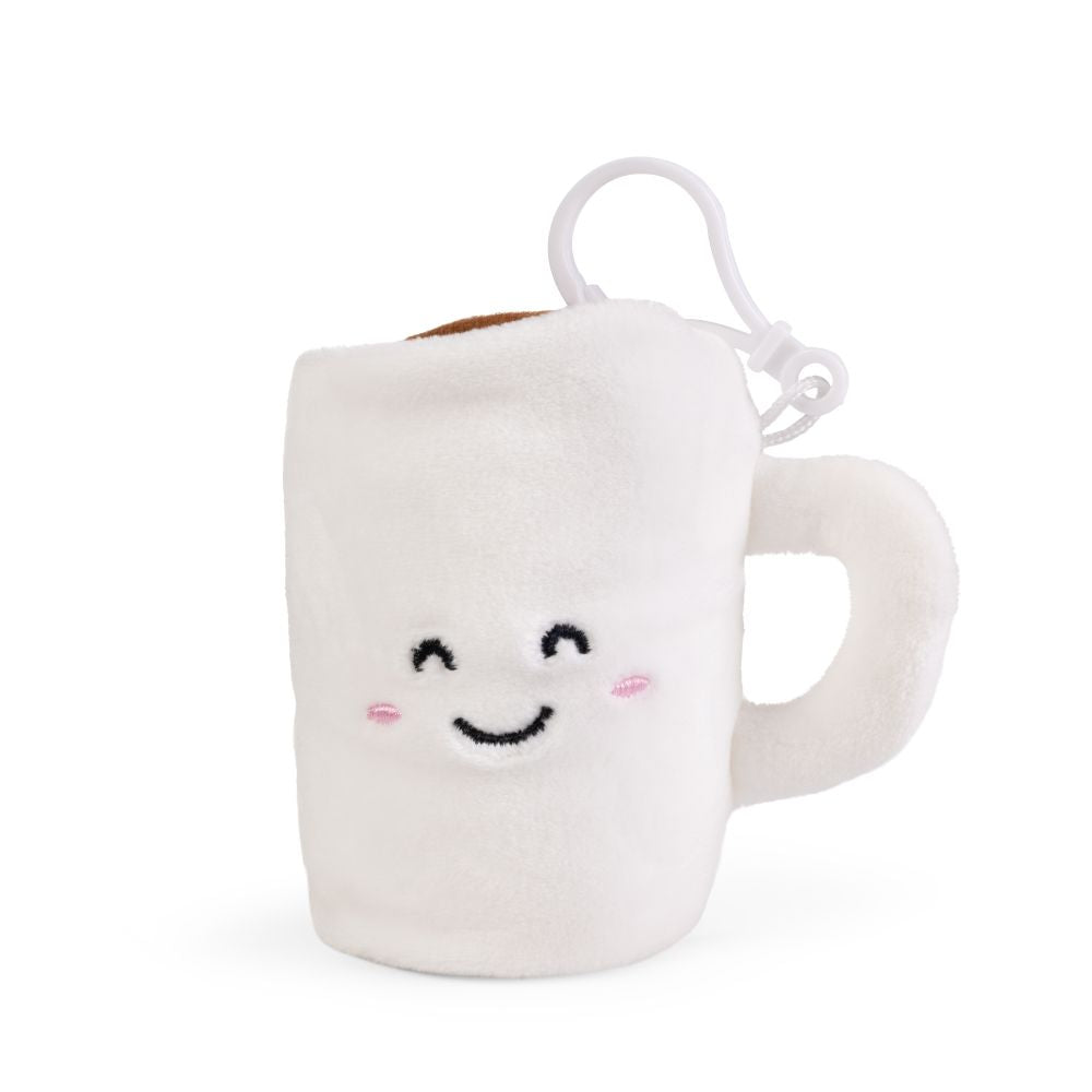 LILLE Living Nature Clips Coffee Shop Plysnøgleringe kaffe