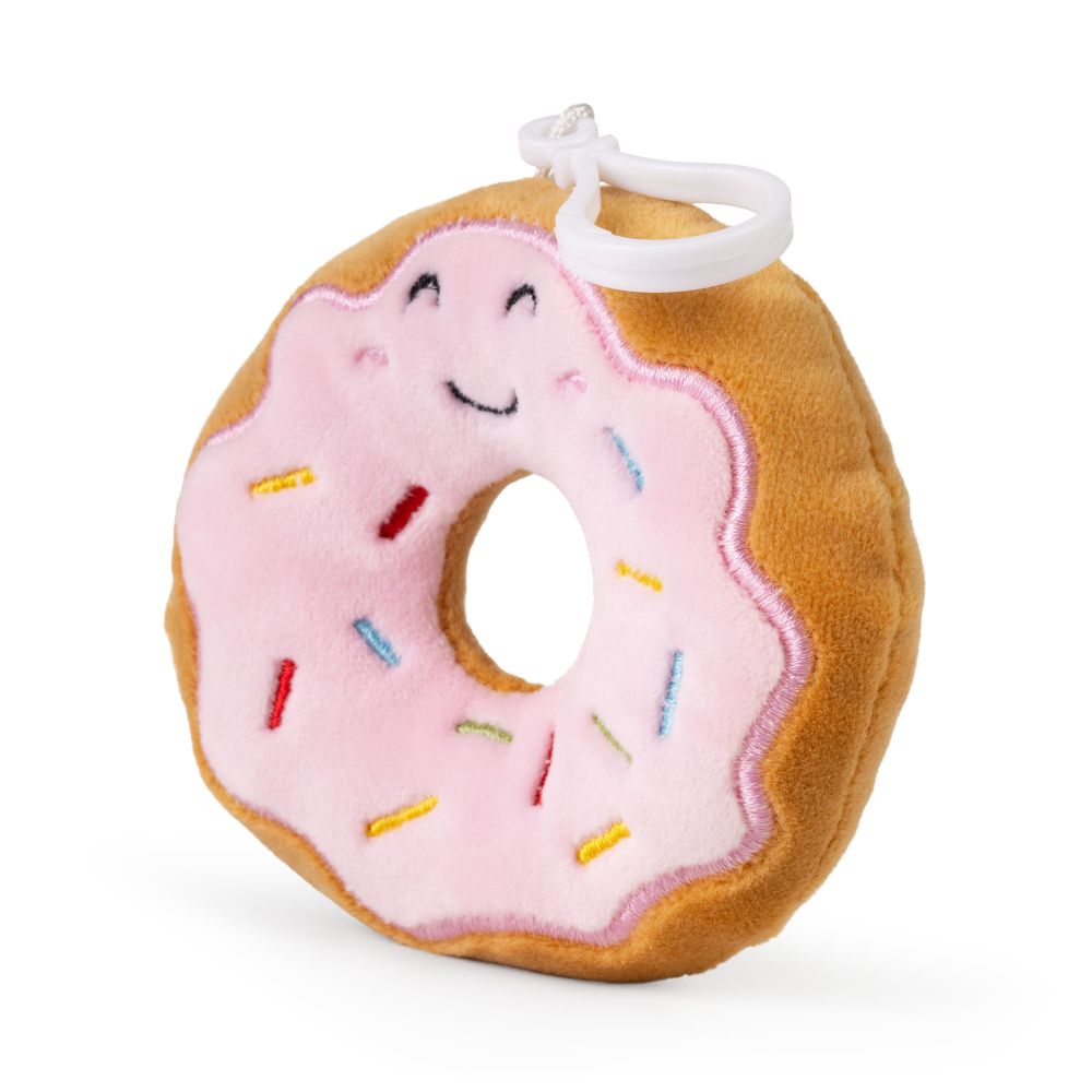 LILLE Living Nature Clips Dessert Plysnøgleringe sprinkle doughnut