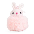 Living Nature Clips Pompom Bunny Plysnøgleringe