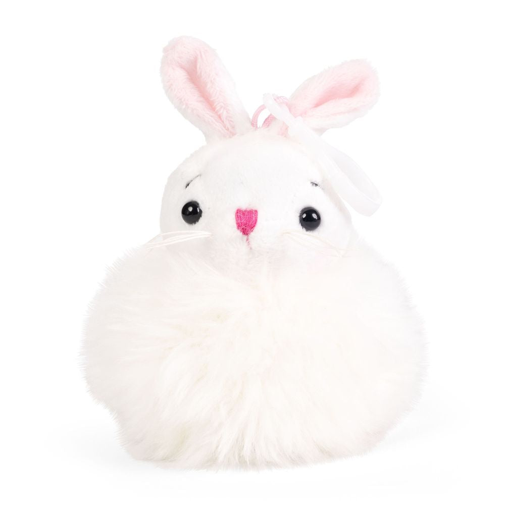LITTLE Living Nature Clips Pompom Bunny Plysnøgleringe (AN08BT), assorterede modeller Sekundært billede