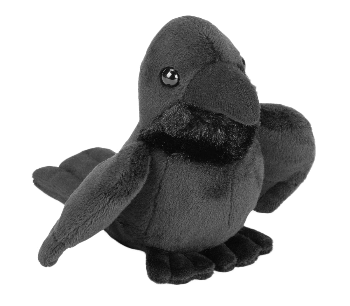 Wild Republic Pocketkins Eco Ravn Bamse – Raven 13 cm (29380) Hovedbillede