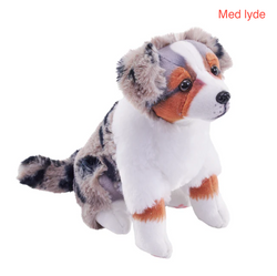 Wild Republic "Rescue Dogs" Lille Australian Shepherd Hund med realistiske lyde 17 cm