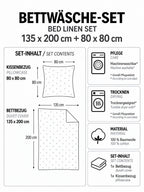 Sengetøj BrandMac med Koala 135x200 cm + 80x80cm, OEKO-TEX® 100% bomuld