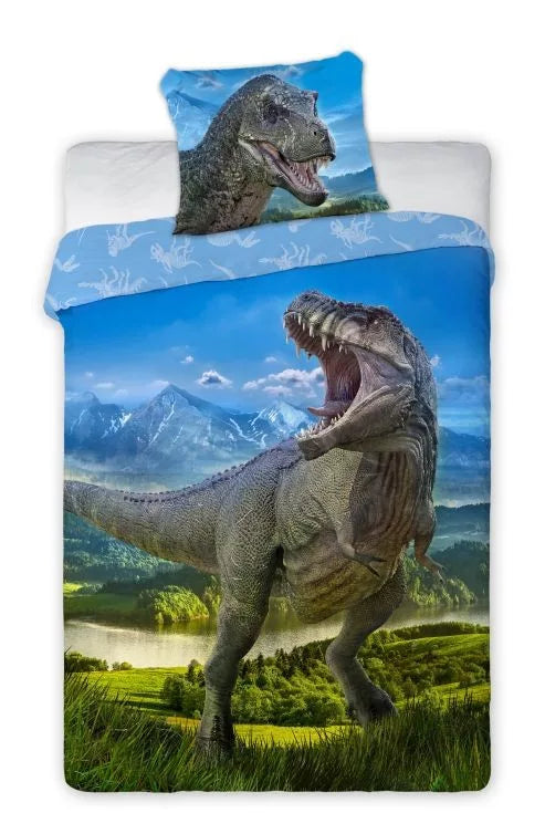 Sengetøj med t-rex