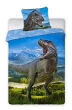 Sengetøj med t-rex