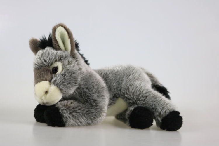 Uni-Toys Æsel Bamse 25 cm (D92324R), eco-friendly Sekundært billede