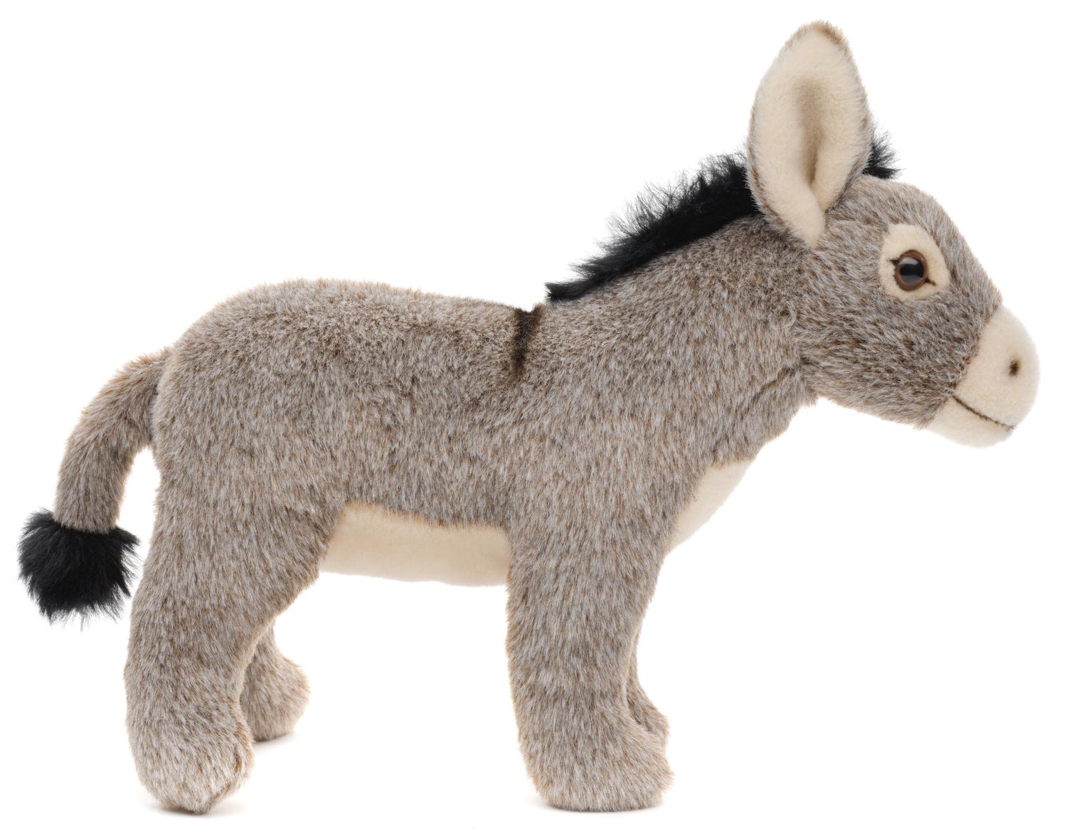 Uni-Toys Æsel Bamse, stående 24 cm (N00164A1), Eco Friendly Sekundært billede