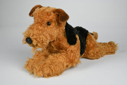 Uni-Toys Airedale Terrier Bamse 41 cm, eco-friendly (L52104R)