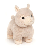 Uni-Toys Alpaka Bamse, stående 18 cm, eco-friendly (BLA1825)