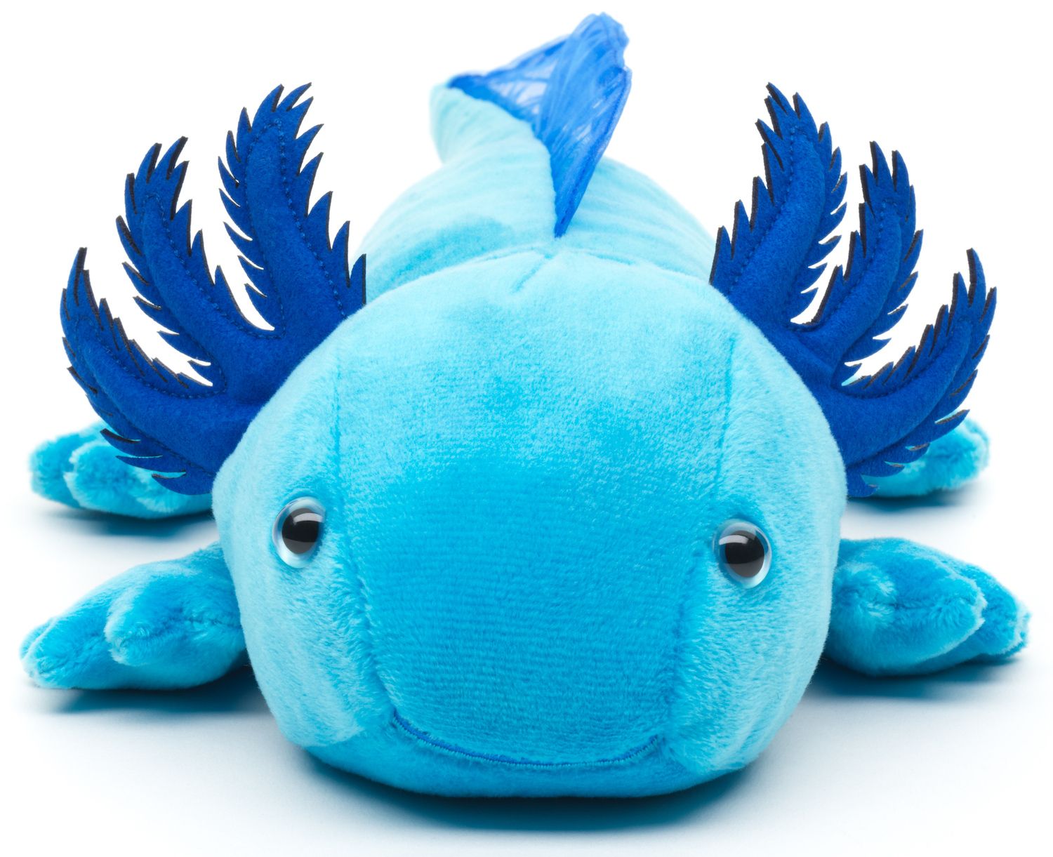 Uni-Toys Axolotl Bamse 32 cm, eco-friendly, blå (M90155BU) Sekundært billede