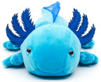 Uni-Toys Axolotl Bamse 32 cm, eco-friendly, blå (M90155BU)