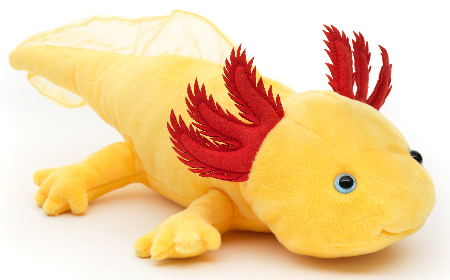 Gul Axolotl Bamse