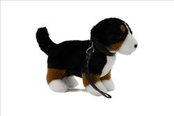 Uni-Toys Berner Sennenhund med snor stående 27 cm (R21154R)