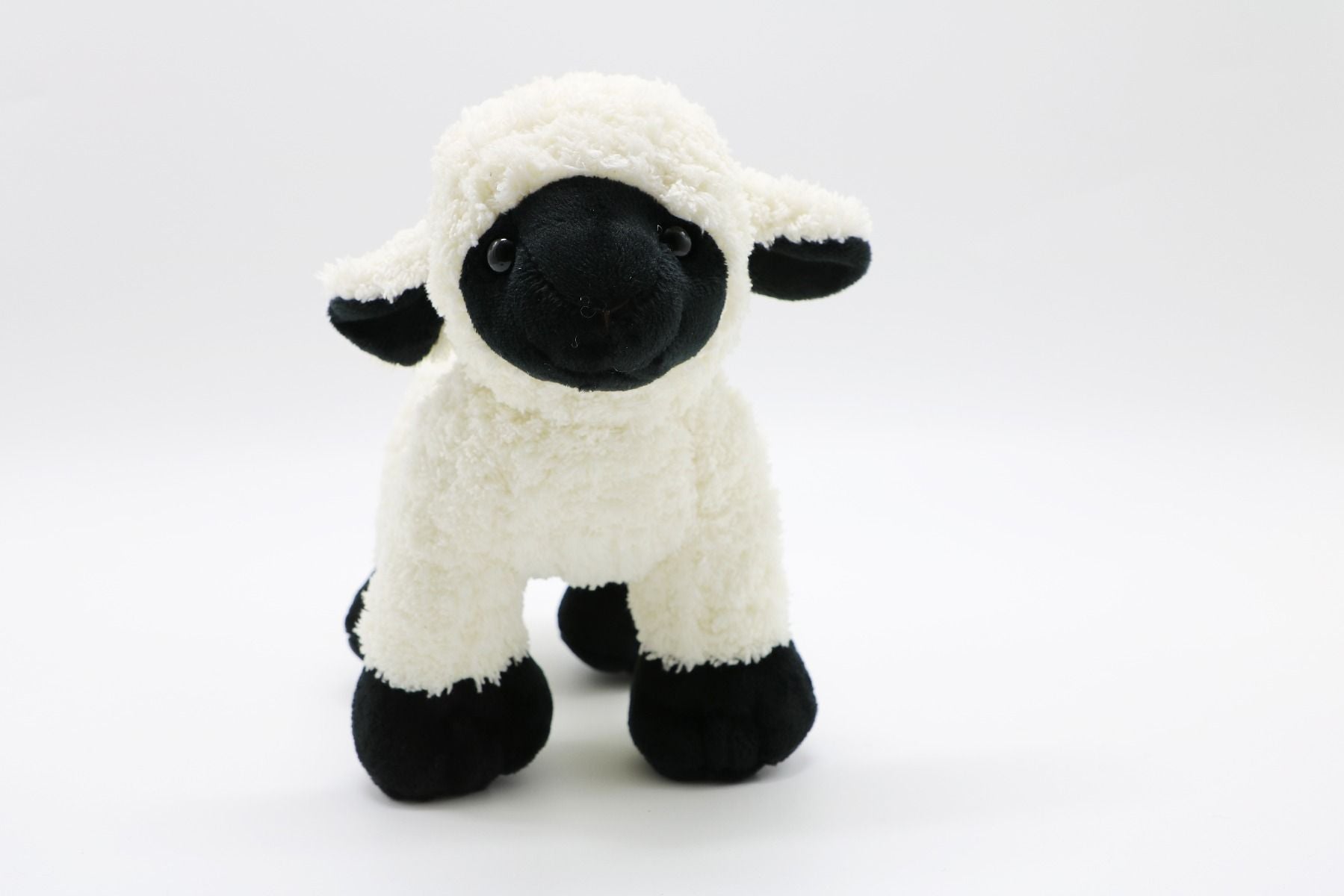 Uni-Toys Blacknose Valais Får Bamse, stående 20 cm (HL2023), eco-friendly Hovedbillede