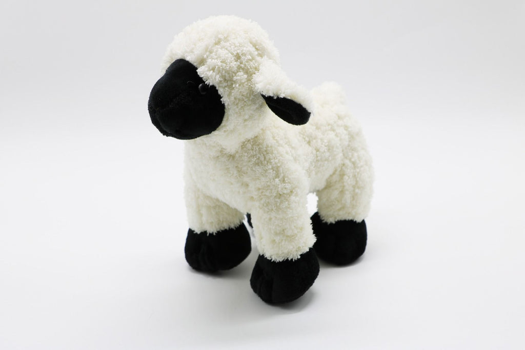 Uni-Toys Blacknose Valais Får Bamse, stående 20 cm (HL2023), eco-friendly