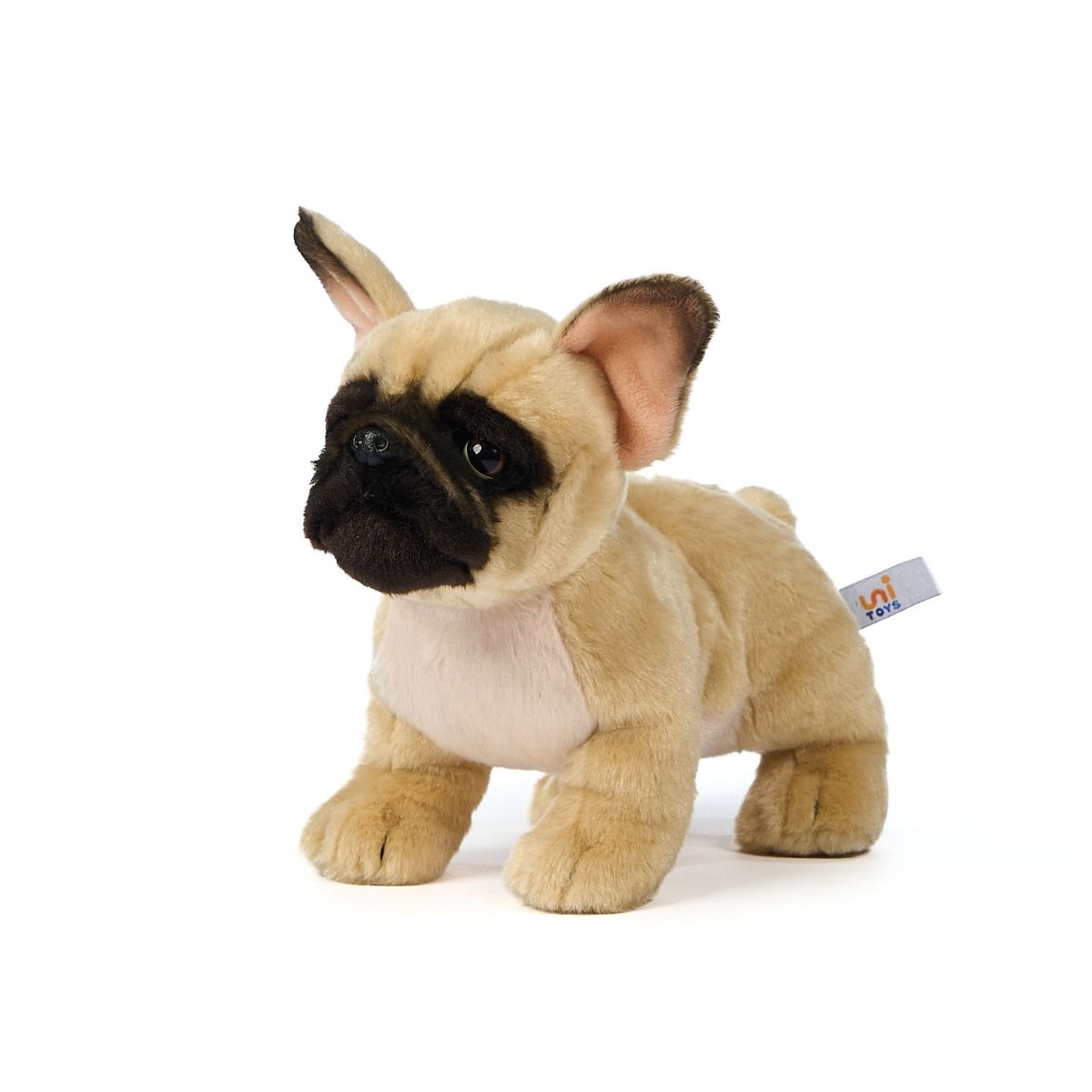 Uni-Toys Bulldog Hund, stående, 26 cm (R20544), Eco-Friendly Hovedbillede