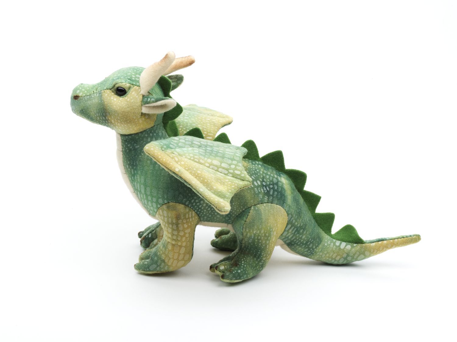 Uni-Toys Grøn Drage Bamse 20 cm – Eco-Friendly (GD020122) Sekundært billede