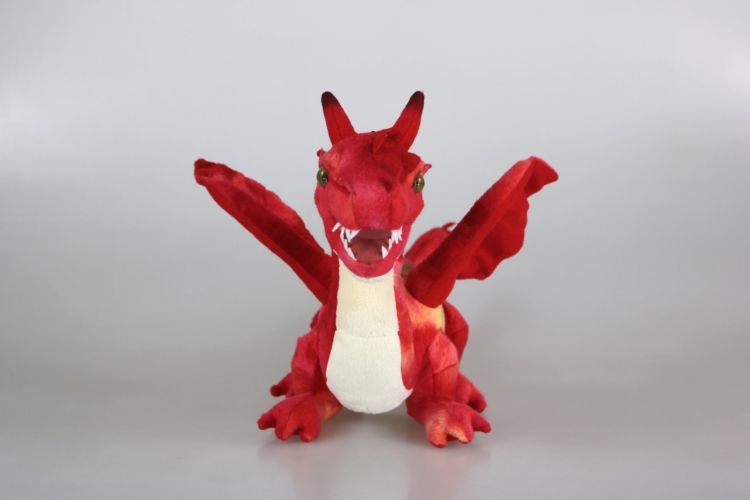 Uni-Toys Drage Bamse 40 cm (M90366RE), rød Sekundært billede