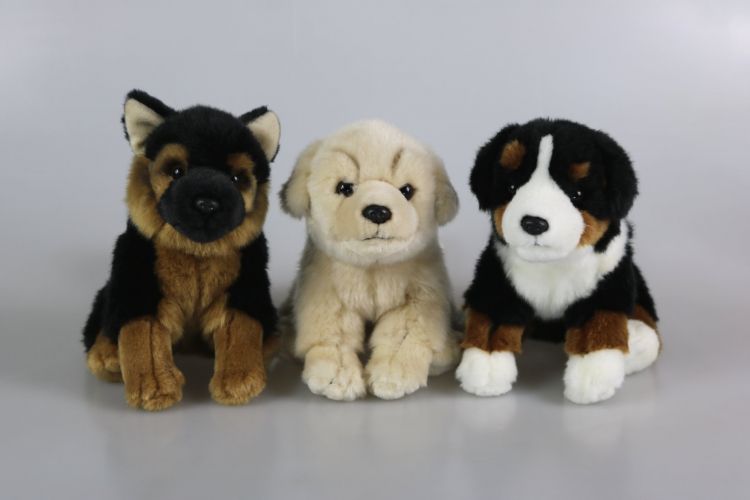 Uni-Toys Golden Retriever 19 cm uden snor (L42226RA)