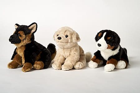Uni-Toys Golden Retriever 19 cm uden snor (L42226RA)