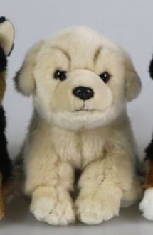 Uni-Toys Golden Retriever 19 cm uden snor (L42226RA)