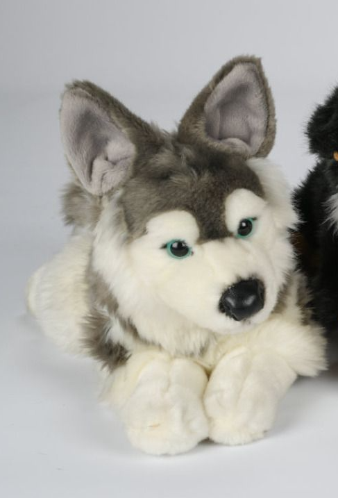 Uni-Toys Husky Hund, liggende 30 cm (32235A), Eco-Friendly Sekundært billede