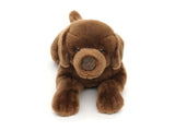 Uni-Toys Labrador Hund, brun 37 cm (D21886CH), Eco-Friendly