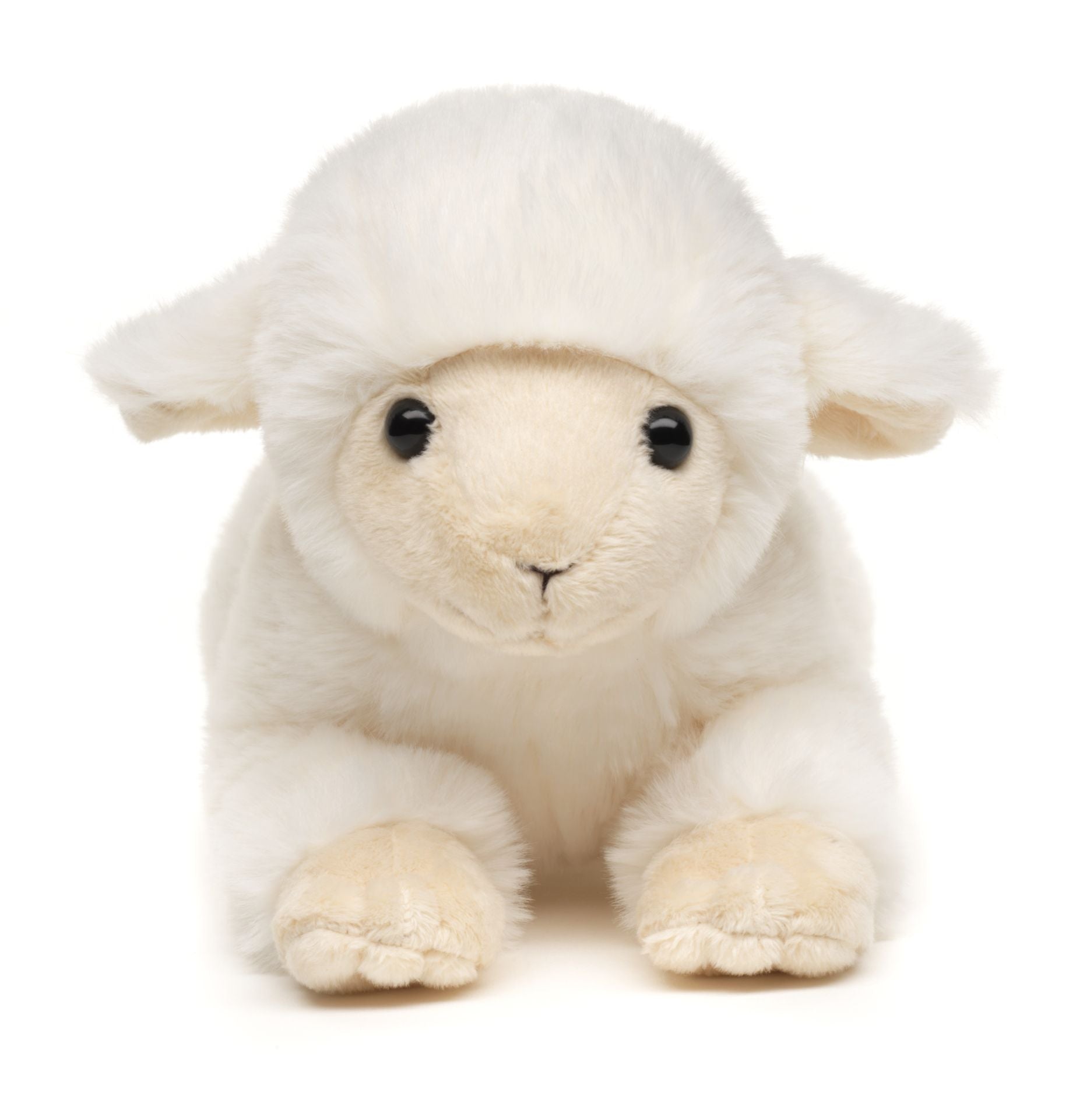 Uni-Toys Lam Bamse, liggende 22 cm (BL2225L), eco-friendly Hovedbillede