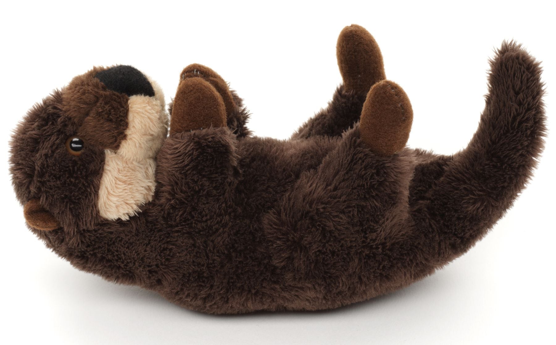 Uni-Toys Mini Odder Bamse, liggende 17 cm, eco-friendly (HWO15124) Sekundært billede