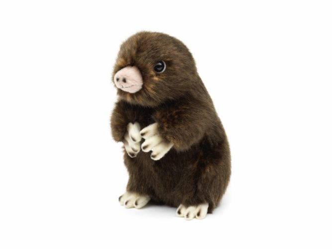 Uni-Toys Muldvarp Bamse 14 cm, Eco-Friendly (H90311) Sekundært billede