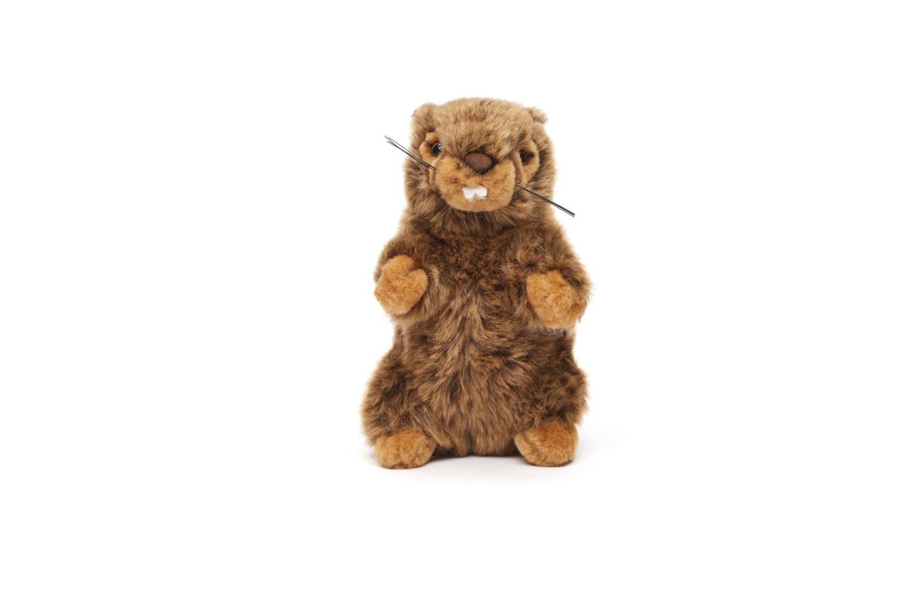 Uni-Toys Murmeldyr Bamse realistiske med lyde 18 cm, eco-friendly (L49243-5) Sekundært billede