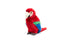 Uni-Toys Papegøje Bamse 26 cm (D70494A), assorterede farver