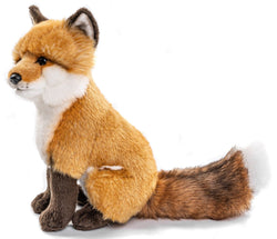 Uni-Toys Ræv Bamse, siddende 27 cm H (M90754), Eco-Friendly